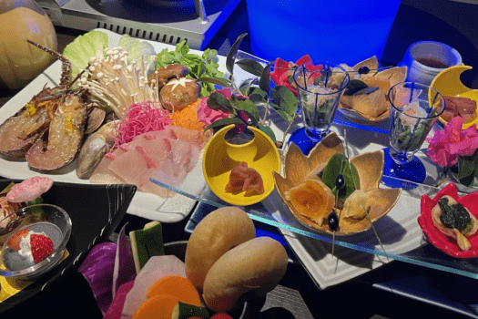 旬食材の雫花八寸