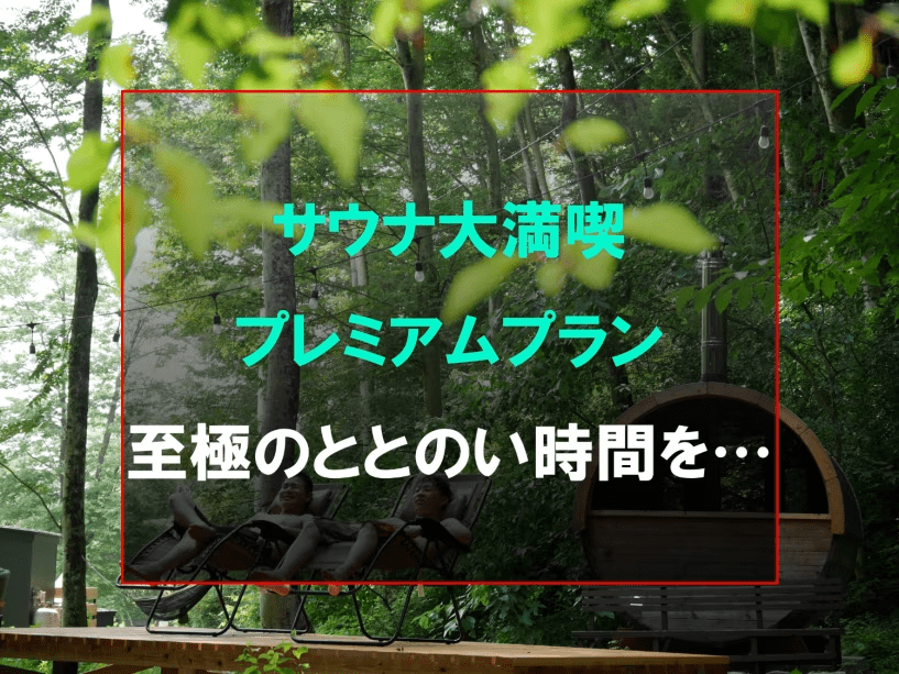 【1日1組限定】15:00~16:50(110分) ＆ 8:30~9:30(60分) の合計170分サウナ大満喫プラン