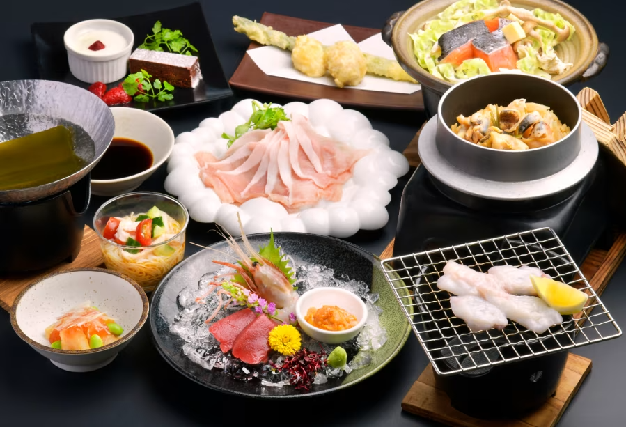 【スタンダード】クラウンポークのしゃぶしゃぶ・タコの網焼き