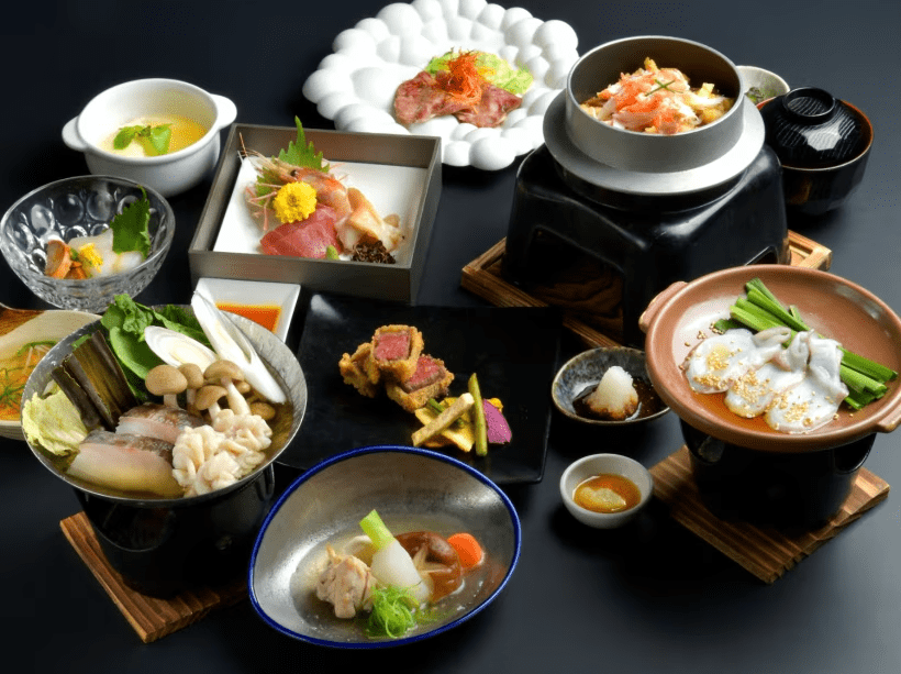 【グレードアップ】ゴマ油香るミズダコの陶板焼き＆鱈のちり鍋