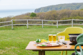 海を望むテラス席で絶景BBQ♪最上級＜平取和牛＆三石こぶ黒和牛食べ比べ！＞飲み放題90分付