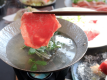 三石こぶ黒和牛もものしゃぶしゃぶ