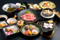 【グレードアップ】三石こぶ黒牛のしゃぶしゃぶ・タコの網焼き