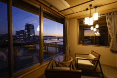 【宍道湖側】23年3月リニューアル◆４階・展望風呂付きツインルーム