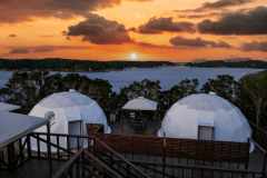 【OCEAN DOME-オーシャンドーム-】4ベッド・直径7ｍドーム型テント