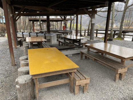 日帰りバーベキュー場