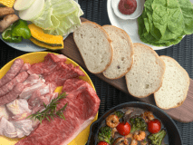 糸島産BBQサーロインコース