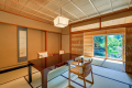 Iwato (Japanese-style room with 10 tatami mats + 10 tatami mats, with an indoor bath with natural hot spring water)