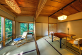 Sorakuan (8 tatami mats + 4 tatami mats + twin bedroom with a natural hot spring cypress bath)