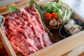 【グランピングディナー/PLAN　W】和歌山厳選食材/熊野牛のしゃぶしゃぶディナープラン【一泊二食付き】
