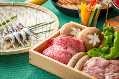 【Healthy Glamping BBQ featuring Kyoto Tamba Chicken/ One night with two meals】 Healthy Kyoto-style glamping BBQ where you can enjoy the carefully selected Kyoto Tamba chicken ♪