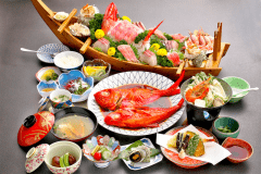 稲取金目鯛、腹合わせプラン