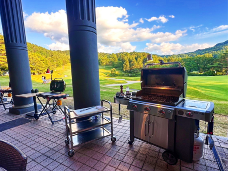 軽井沢の解放感あふれるテラスで愉しむディナーシェフBBQ（バーベキュー）付きステイプラン／1泊2食付き