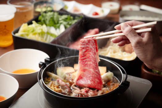 蓼科牛すき焼きプラン