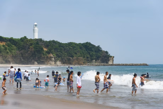 【久慈サンピア日立】周辺の観光◆久慈浜海水浴場…徒歩で約20分