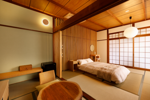 【Large Bed + Futon】Keyaki no Ma（up to 3 guests）pets allowed