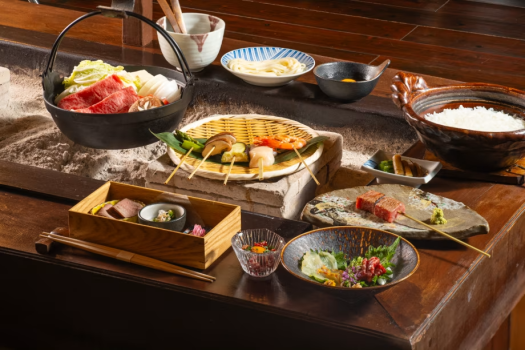 すき焼きプラン…幻の尾崎牛のすき焼きを囲炉裏でお楽しみください