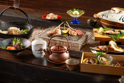【極】　香る、響く、満ちる秋！松茸づくし囲炉裏会席 ✕フリーフロープラン （松茸のお土産付き）