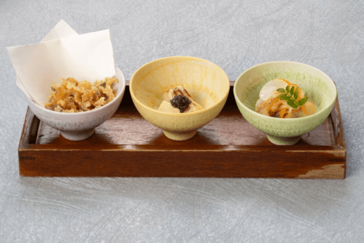 ６月限定　チョウザメと信州の恵みをふんだんに使った究極の会席料理をご賞味ください