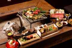 1 night, 2 meals included Irori hearth banquet plan