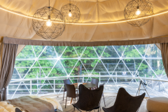 Glamping BBQ plan with two meals per night