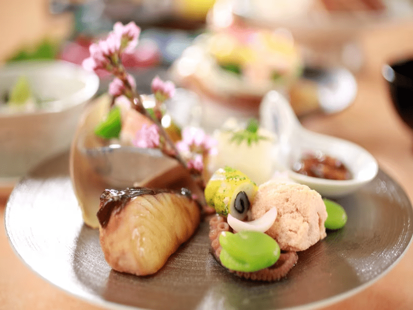 春の加賀の季会席