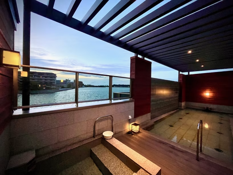 露天風呂　彦星側