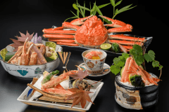 *【夕食一例】蟹尽くし会席 *【夕食一例】蟹尽くし会席
