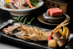 *【夕食一例】特選・旬魚会席
