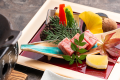 [All-inclusive Hokuriku flavors] Enjoy the ultimate luxury of rosy seabass, Noto beef steak, and white shrimp