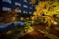 *【敷地内】庭園(夜) *【敷地内】庭園(夜)