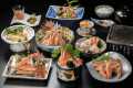 *【夕食一例】活蟹会席 *【夕食一例】活蟹会席