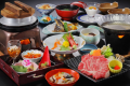 【森に包まれた癒しの空間「J-Styleヴィラ」】夕食グレードアップ！福島牛A4ロースしゃぶしゃぶ♪