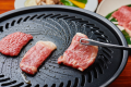 新感覚のボナリ名物「黒毛和牛＆麓山高原豚の焼きしゃぶ」