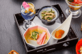 前菜の「会津御箱」 前菜の「会津御箱」