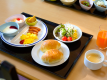 【朝食バイキング】洋食セット一例。