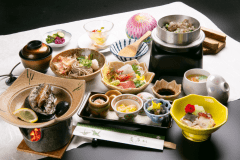 【あわら温泉140周年記念】～彩会席～鮑の踊焼きがメインの会席プラン【リーズナブル】