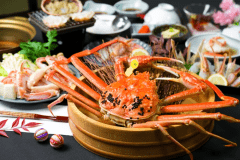 【プレミアム】絢爛・越前かにフルコース◆日本海の味覚の王様☆『越前ガニ』を食べつくそう！！