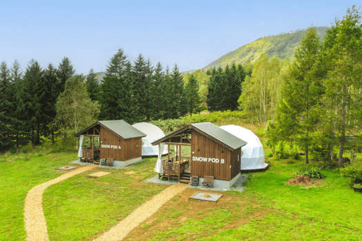 【April  to November】Glamping stay to enjoy original STAY the Hokkaido Rusutsu<Overnight stay with no meal>
