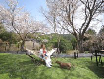 ペットと泊まれるプライベートガーデン付きファミリールーム ～1泊2食付き～★最大5名様