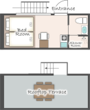 【エコノミールーム】※最大人数2人