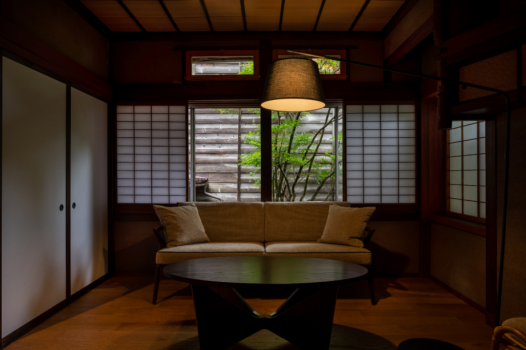 [Toshiyoshiya] 101 / Suite with semi-open-air bath（Main Building）