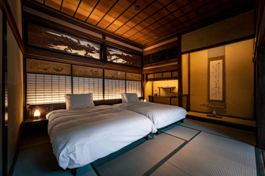 [Toshiyoshiya] 105/Suite with semi-open-air bath and garden view（Non smoking）