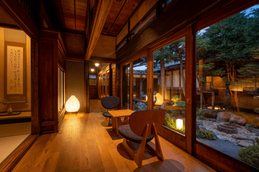 [Toshiyoshiya] 105/Suite with semi-open-air bath and garden view（Non smoking）