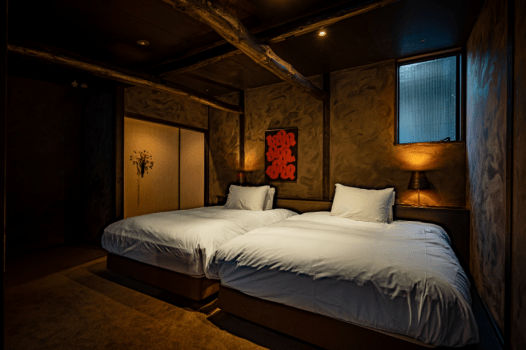 [Ueharaya] 110/Duplex Suite with semi-open-air bath（Non smoking）