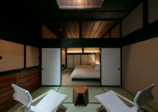 [Toshiyoshiya] 101 / Suite with semi-open-air bath（Main Building）