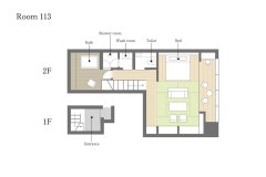 [Shimamoya] 113/Suite with semi-open-air bath（Non smoking）