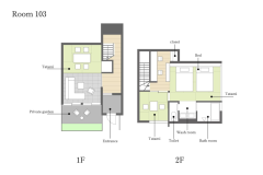 [Toshiyoshiya] 103/Duplex Suite with terrace (Non smoking)
