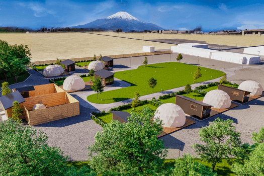 【Overnight stay with no meal】Glamping with a view of Mt.Fuji