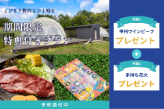 【期間限定特典◆第1弾◆】甲州ワインビーフ堪能＆花火プレゼント～山梨グルメと特別な夜を堪能する贅沢滞在プラン～＜1泊2食＞